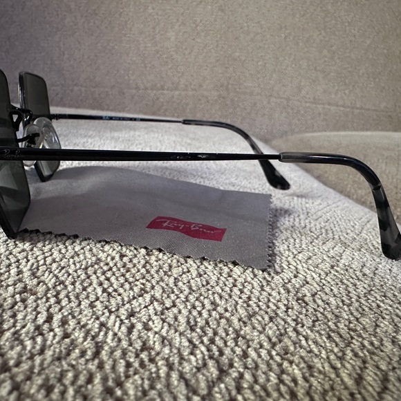 Ray-Ban Dark Square Sunglasses - Picture 5 of 9